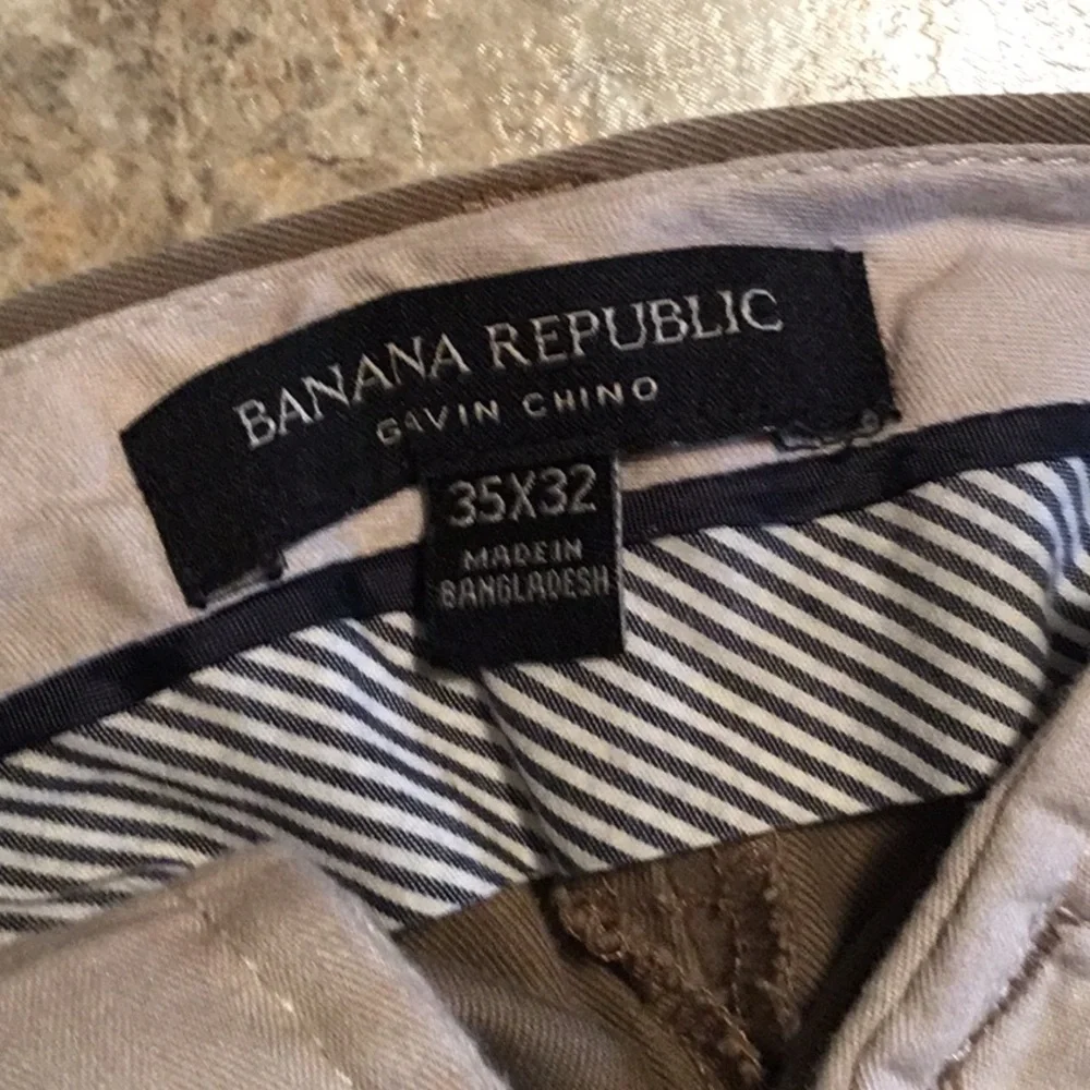 Nice Banana Republic mens brown pants